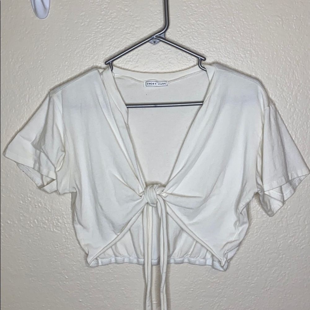 Tied up Crop Top